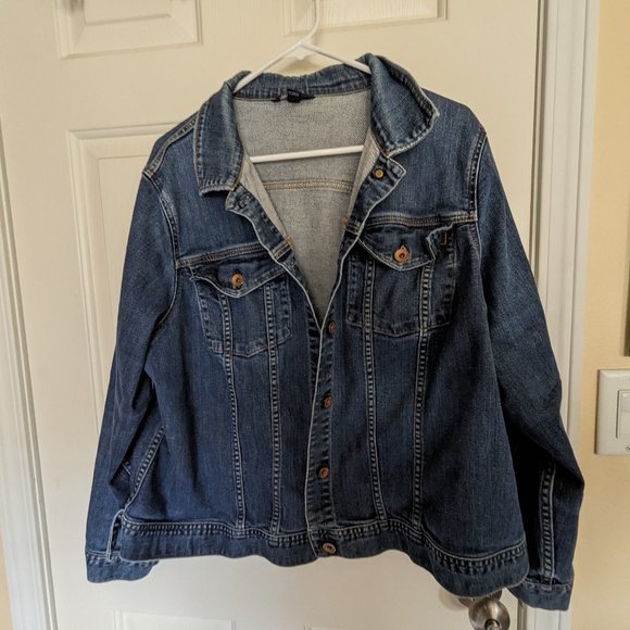 Lands' End Jackets & Coats Classic Denim Trucker Jacket Poshmark